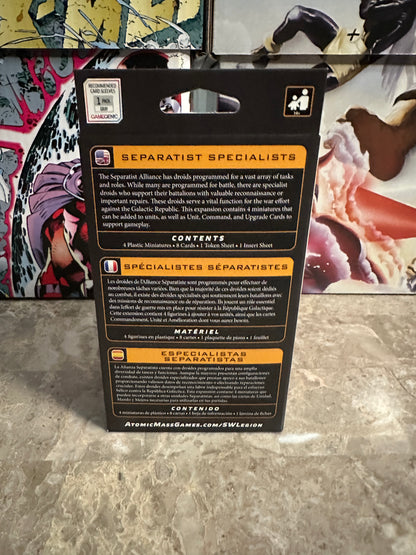 🤖 Star Wars: Legion – Separatist Specialists Personnel Expansion