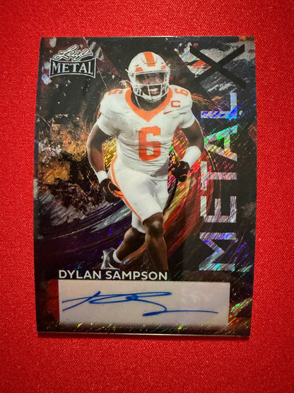 2026 Leaf Metal Dylan Sampson Auto Metal X Black Shimmer 1/1