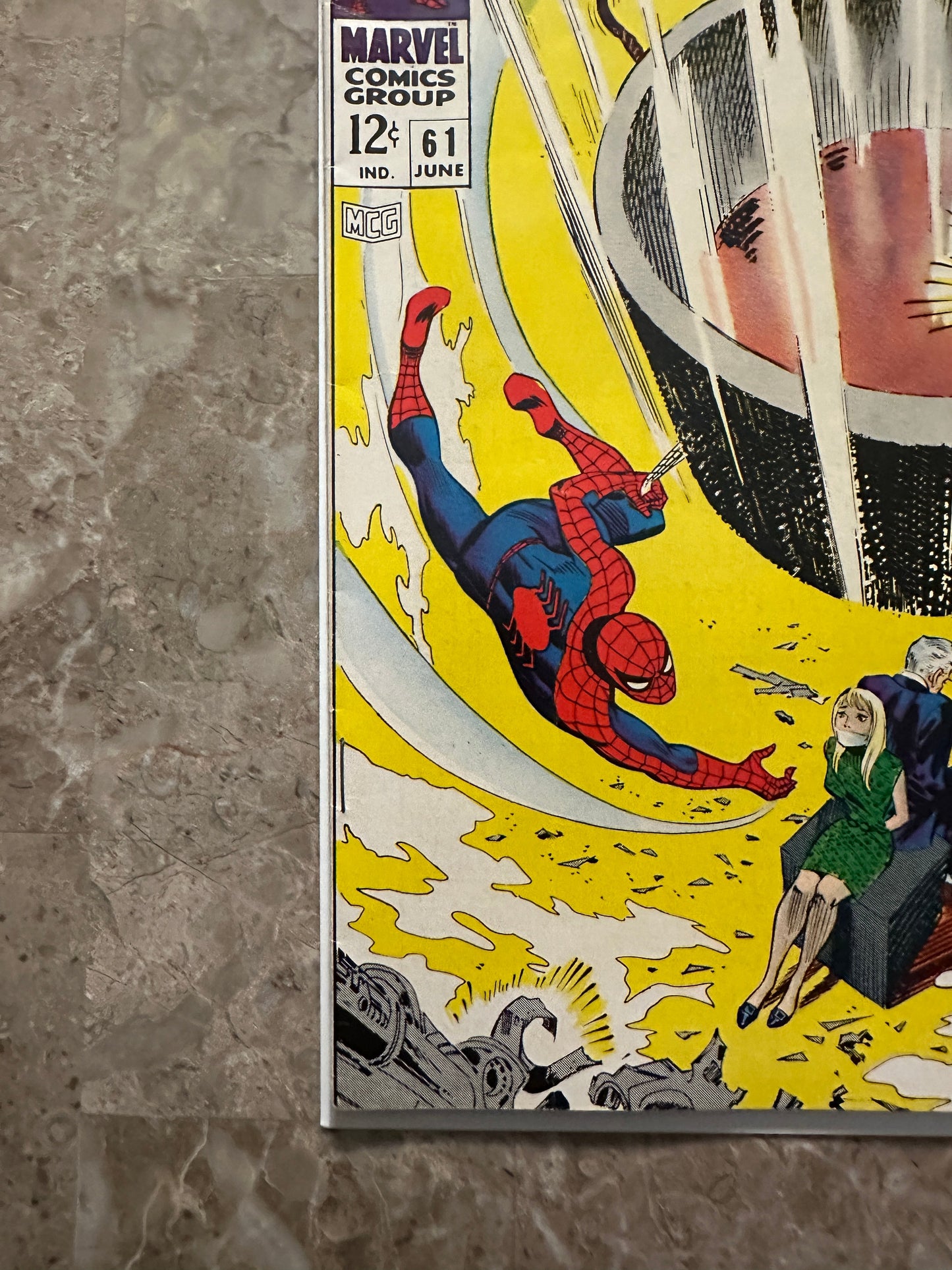 Amazing Spider-Man #61 FN+ 6.5 (1968 Marvel Comics) - High Gloss, Nice copy
