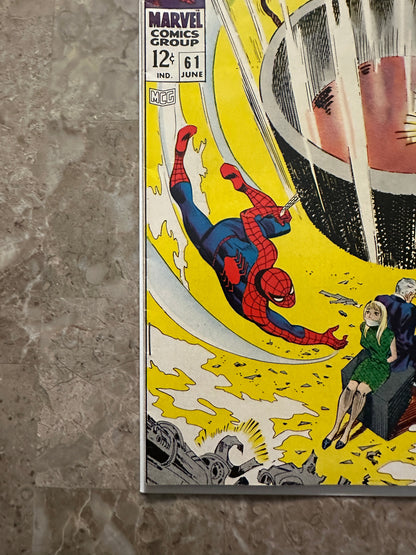 Amazing Spider-Man #61 FN+ 6.5 (1968 Marvel Comics) - High Gloss, Nice copy