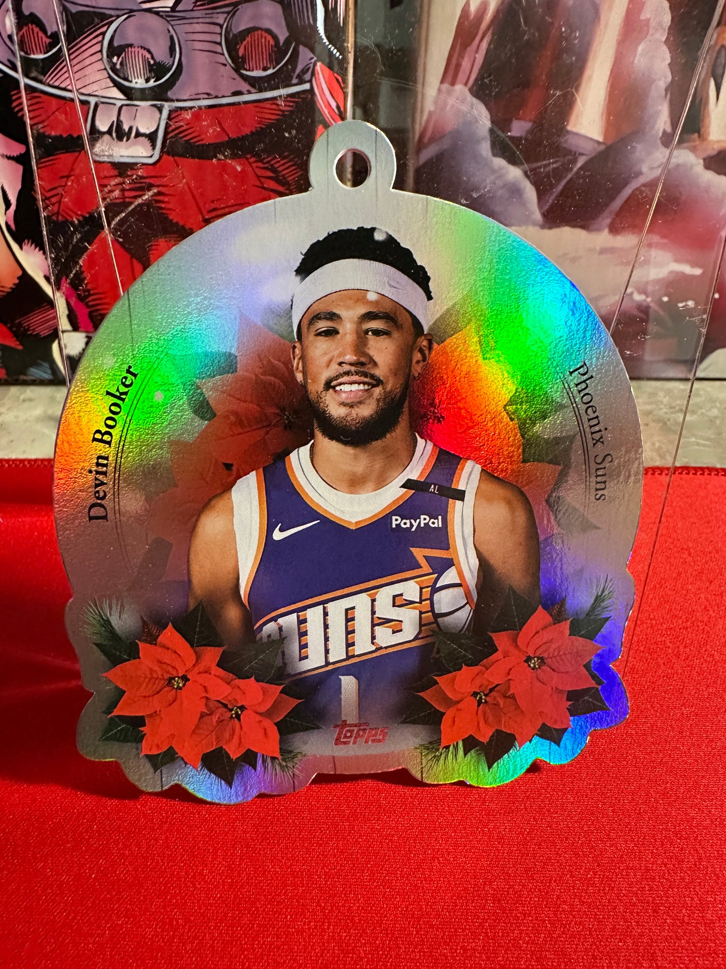 2025-26 Topps Holiday Basketball RC Ornament Lot - Knueppel, SGA, Giannis