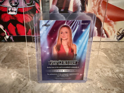 Heather Graham 2026 Leaf Pop Century Base Green Prismatic 2/3