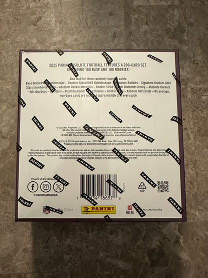 2025 Panini Absolute Football Mega Box