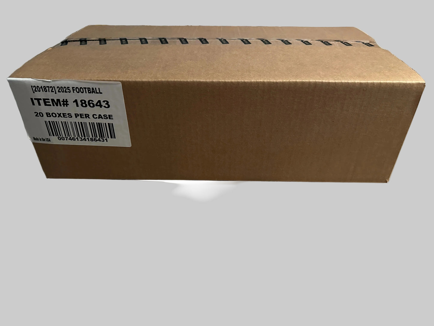 2025 Panini Mosaic Football Hobby Mega Box Case (12 boxes)