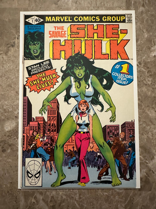 Savage She-Huk #1 FN 6.0 (1980 Marvel Comics) - High Grade, Detached Staple