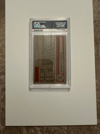 Richie Ashburn #15 PSA Graded EX-MT 6 (1954 Bowman)