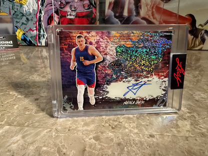 Nikola Jokic 2026 Leaf Art of Sport Street Art Auto Sparkle /6