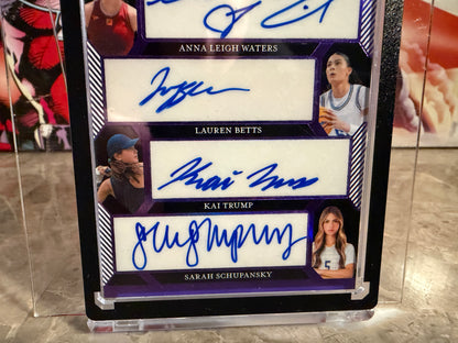 Anna Leigh Waters Betts Trump 2026 Leaf Ultimate Sports 4 Sportswomen Auto /8