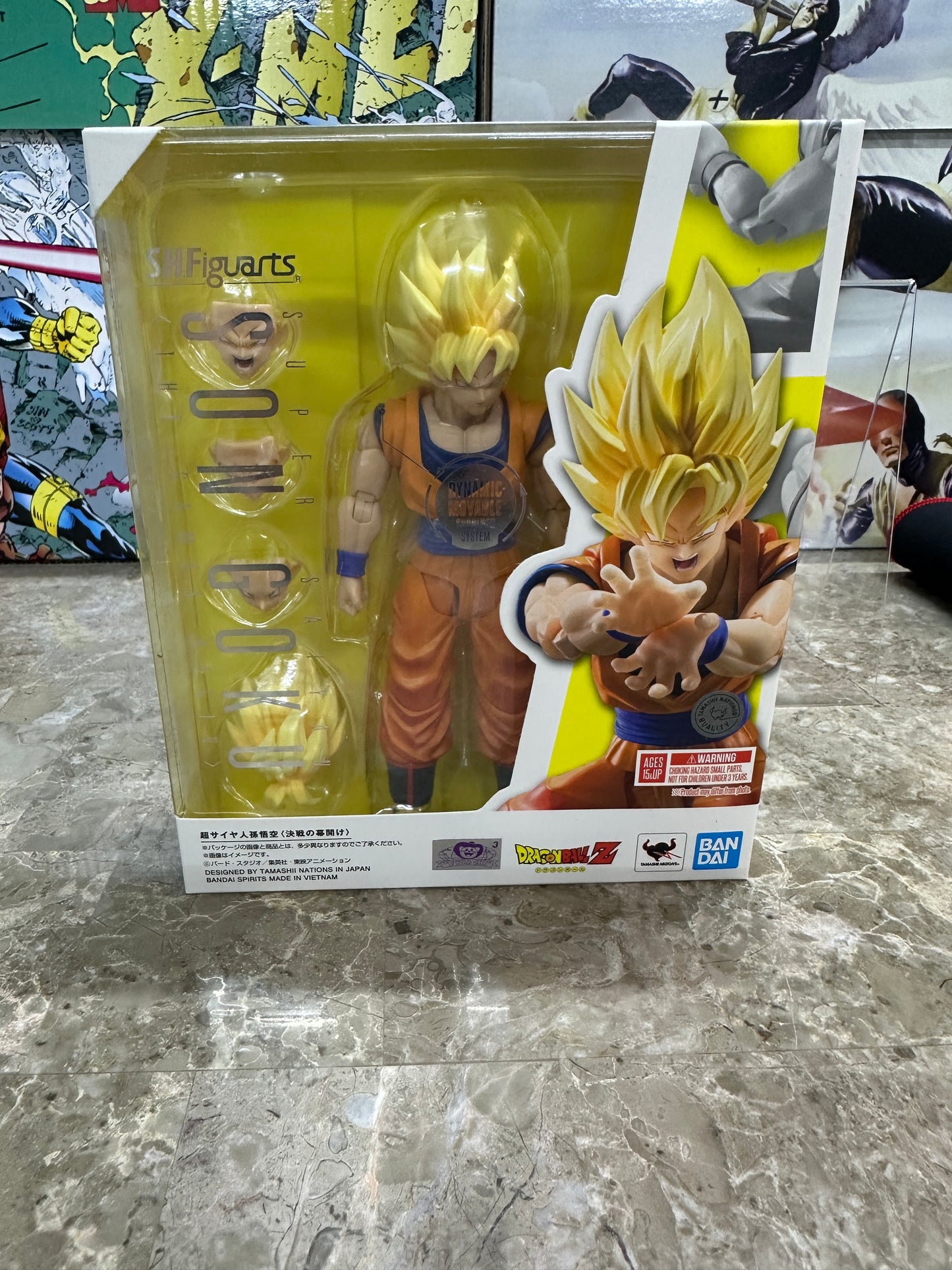 Dragon Ball Z Super Saiyan Son Goku The Games Begin S.H.Figuarts Action Figure
