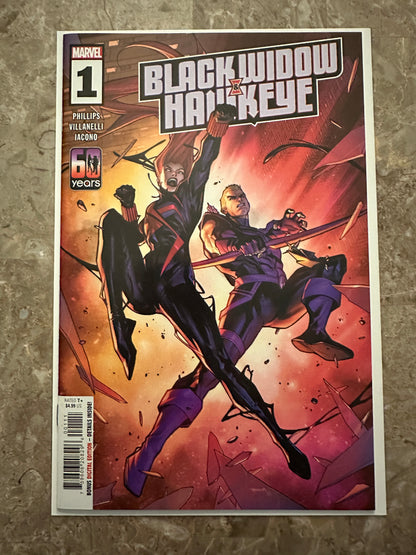 Black Widow and Hawkeye #1-4 Full Set High Grade (2024 Marvel) - Lau Variant