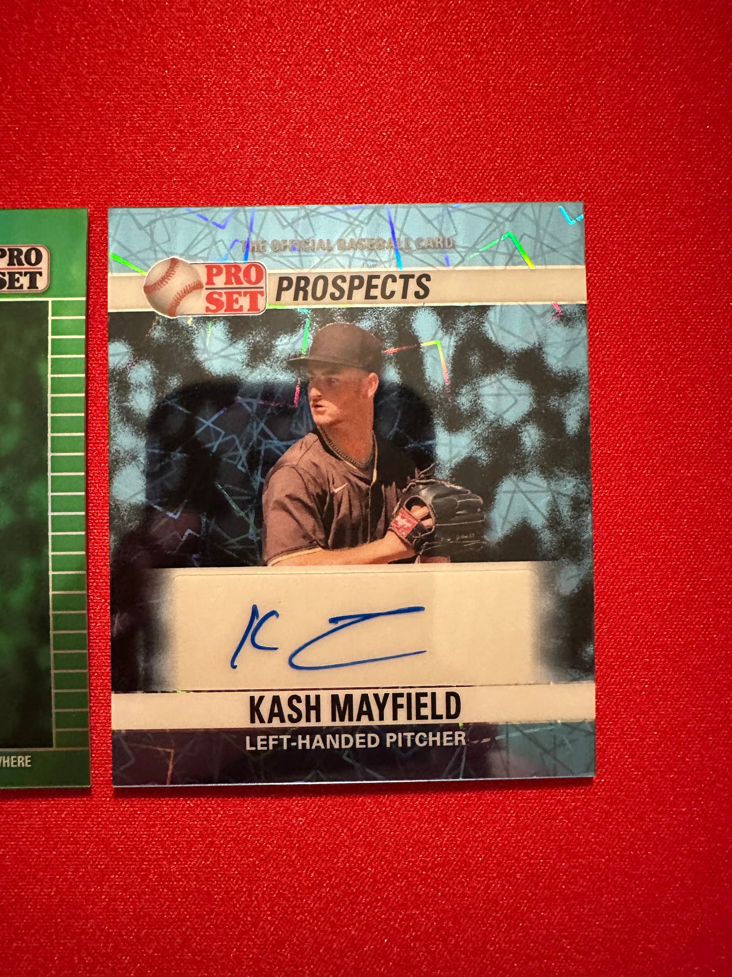 Kash Mayfield 2026 Leaf Pro Set 1/1 Platinum Lazer Mini AUTO Green /3 & /20 LOT