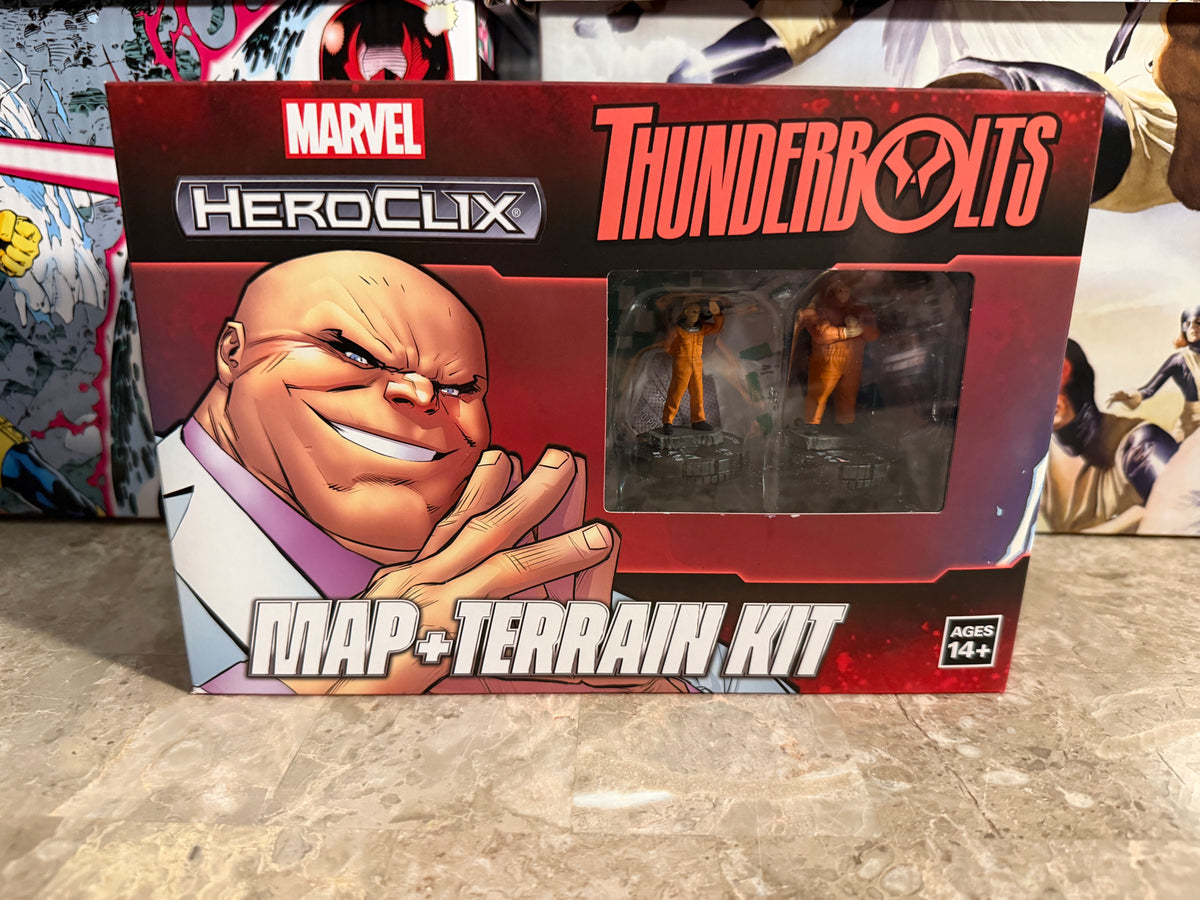 Marvel HeroClix: Thunderbolts Map + Terrain Kit