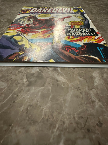 Daredevil #112 FN+ 6.5 (1974 Marvel) - Excellent color