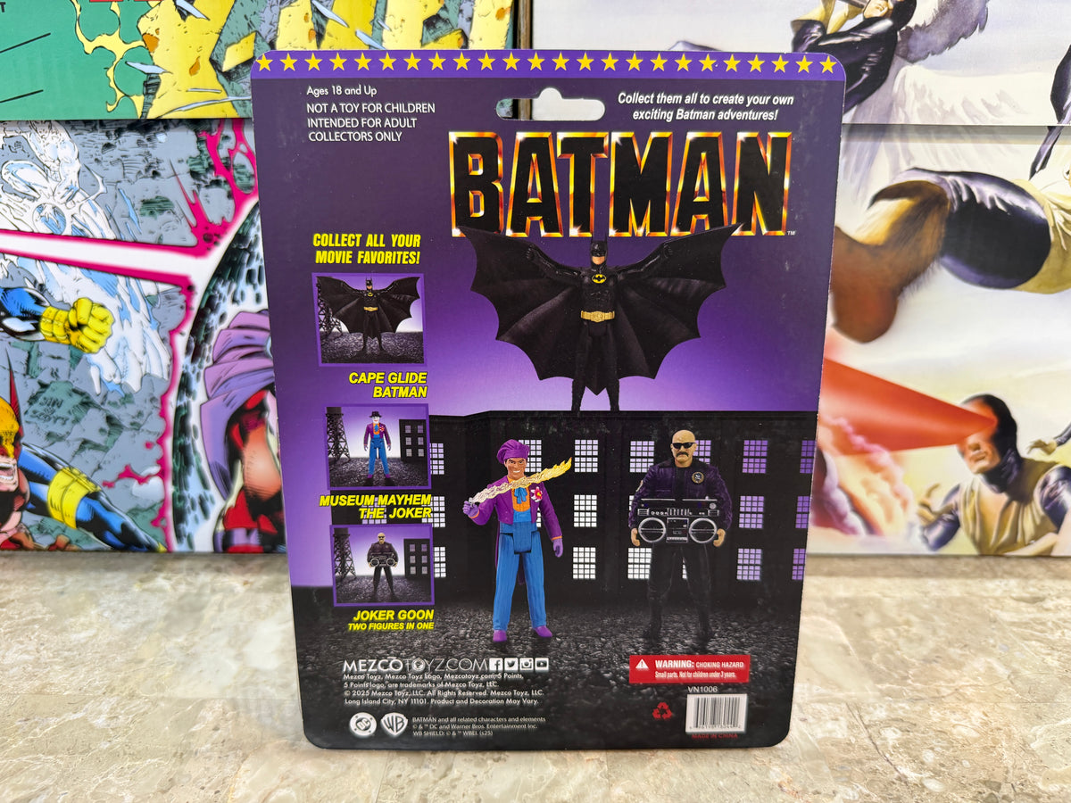 Mezco 5 Points Batman (1989) Series 2 Cape Glide Batman