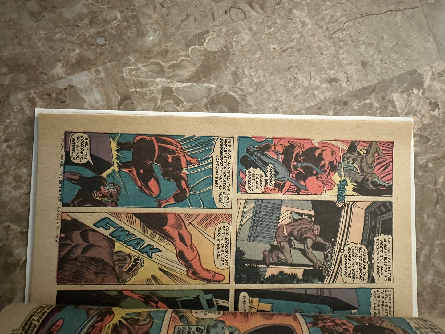 Daredevil #112 FN+ 6.5 (1974 Marvel) - Excellent color
