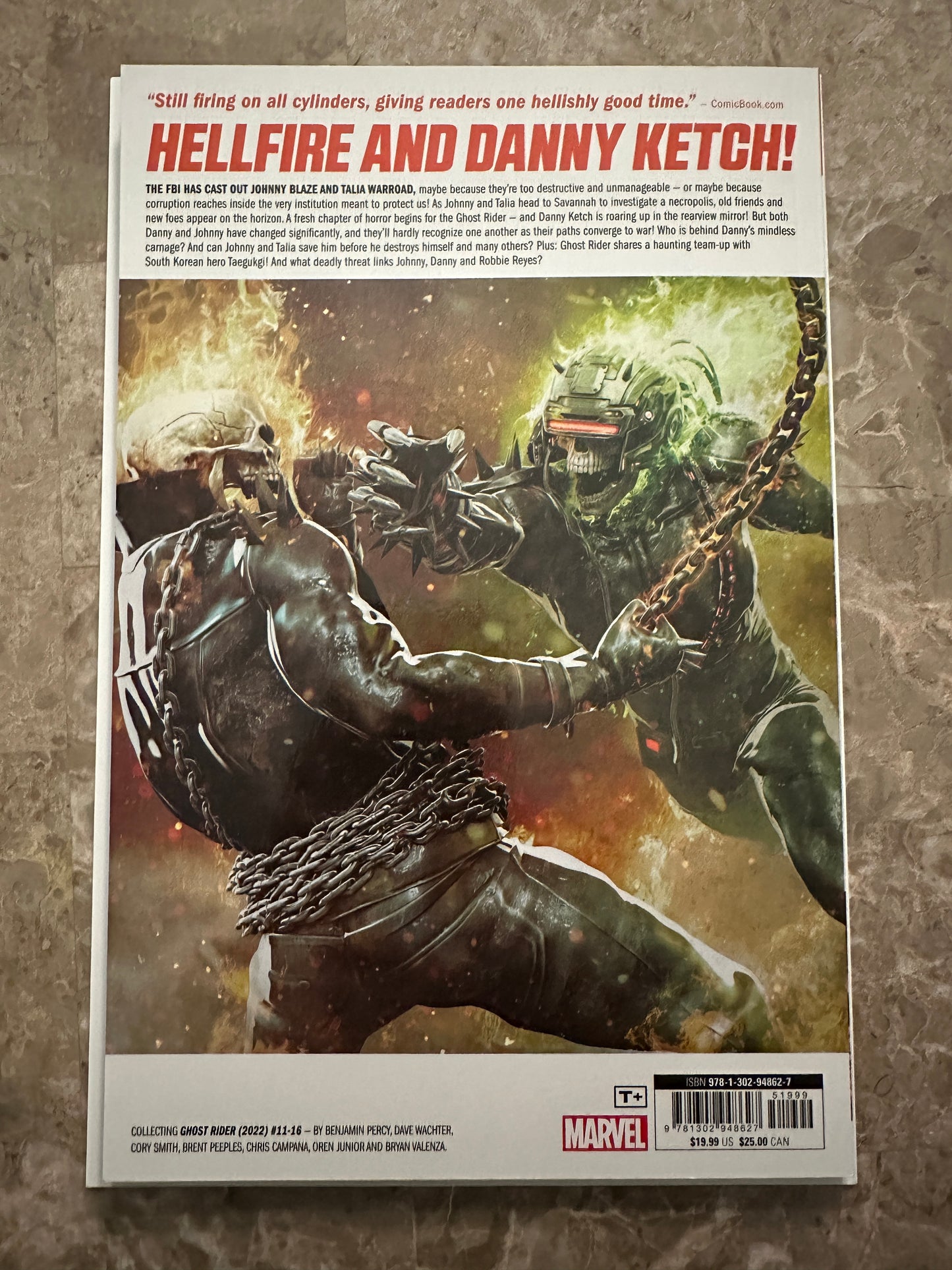 Ghost Rider Vol. 1, 2 & 3 TPB (2022 Marvel) - Benjamin Percy