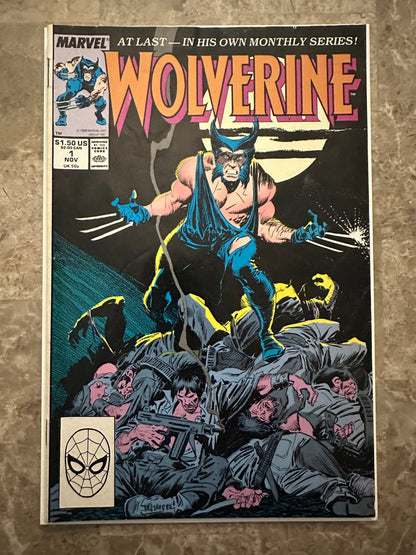 Wolverine #1 FN- 5.5 (Marvel Comics 1988)