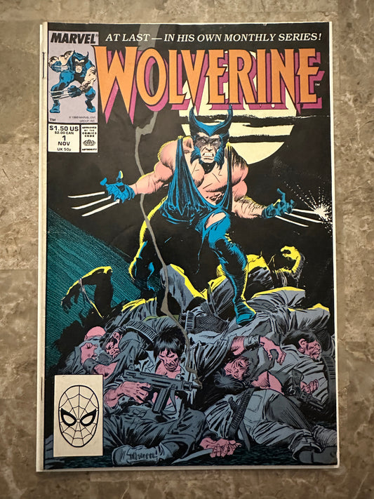 Wolverine #1 FN- 5.5 (Marvel Comics 1988)