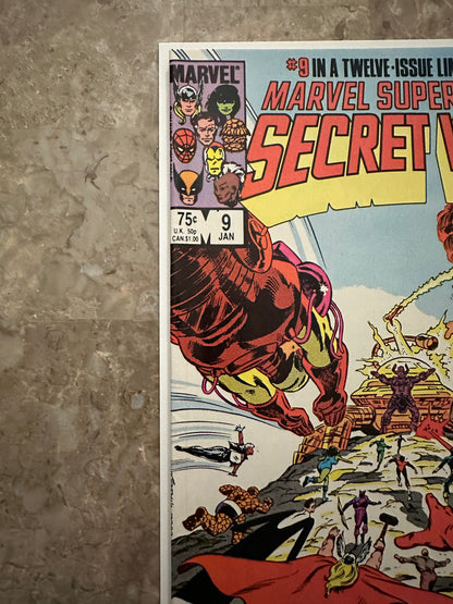 Marvel Super Heroes: Secret Wars #9 NM- 9.2 (Marvel Comics 1984)