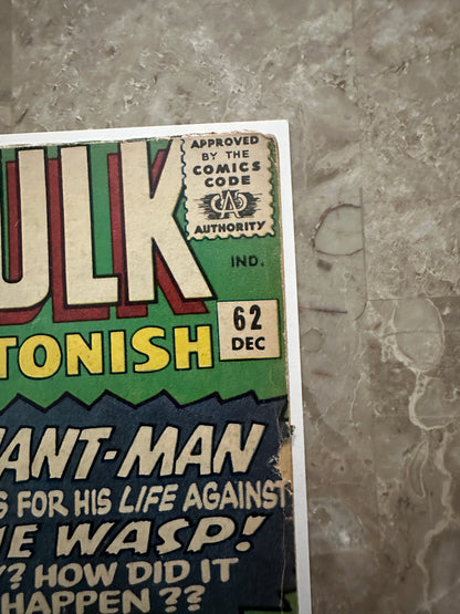 Tales to Astonish #62 VG- 3.5 (1964 Marvel)