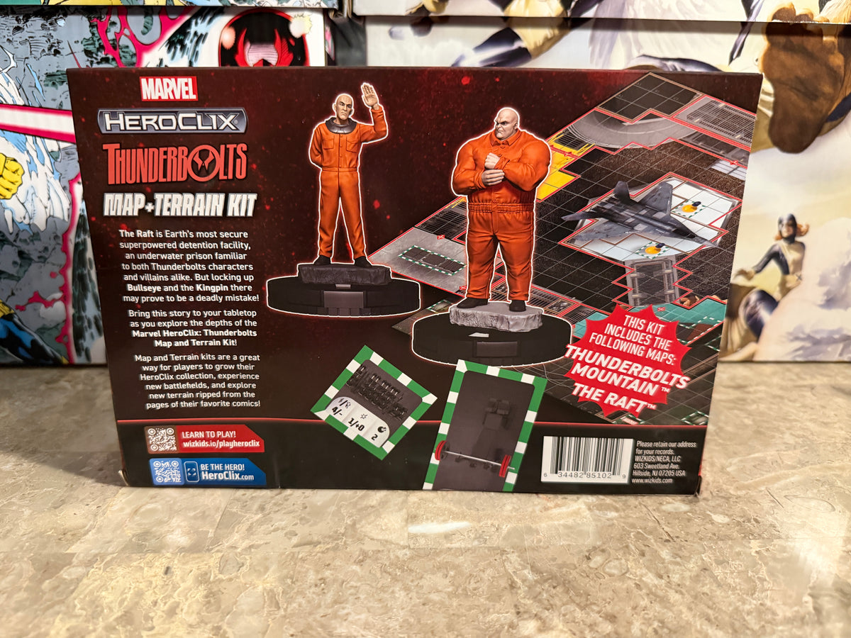 Marvel HeroClix: Thunderbolts Map + Terrain Kit