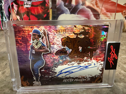 Dexter McCleon Jr. 2026 Leaf Art of Sport Street Art Auto Bronze /35