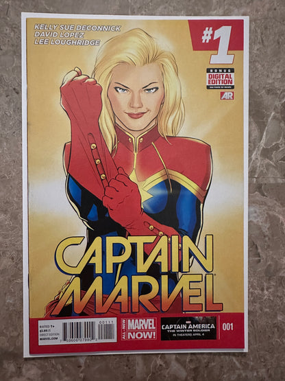 Captain Marvel #1-15 Full Set High Grade (Marvel 2014)