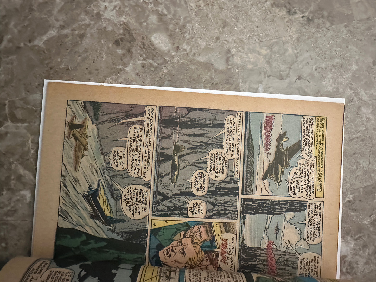 Sgt Fury #58 FN- 5.5 (Marvel Comics 1968) - Higher Grade with tanning