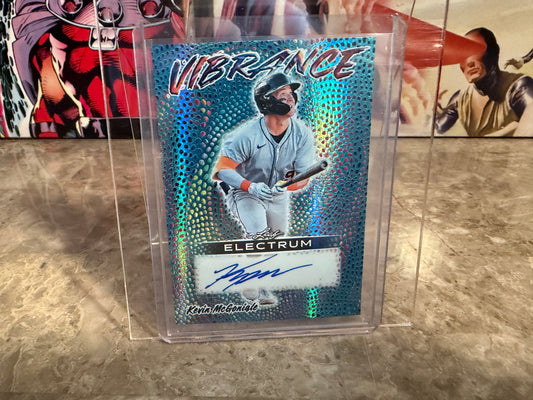 Kevin McGonigle 2026 Leaf Electrum Baseball Vibrance Auto Platinum 2/6