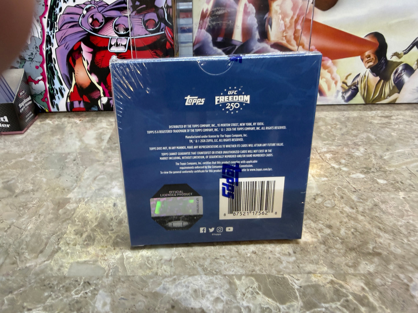 2026 Topps Stadium UFC Freedom 250 Hobby Box