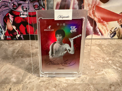 2026 Keepsake Bruce Lee Signagraph Holo /75 #PC-15