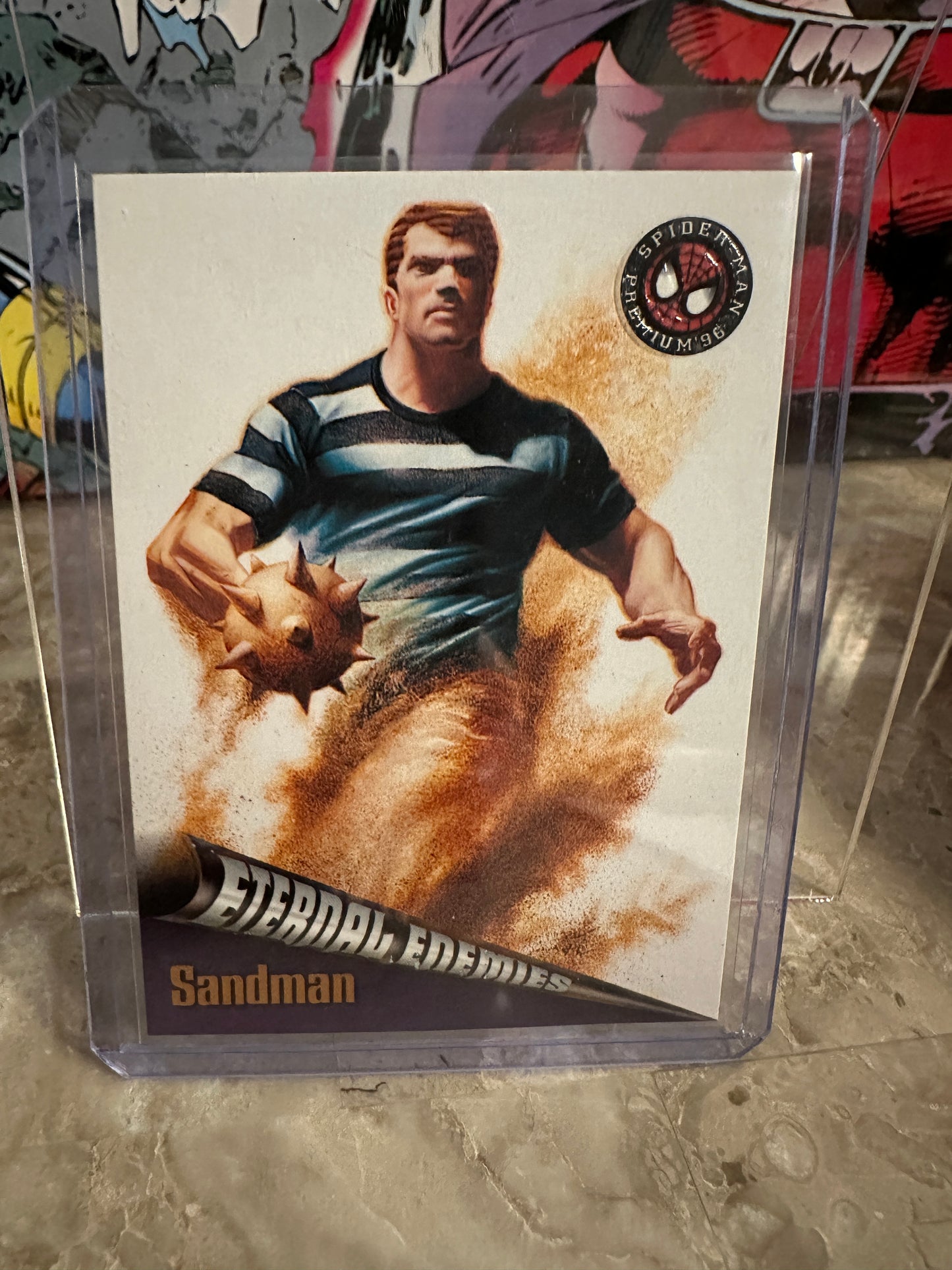 Sandman #67 (1996 Marvel Fleer Spider-Man Premium) - High grade