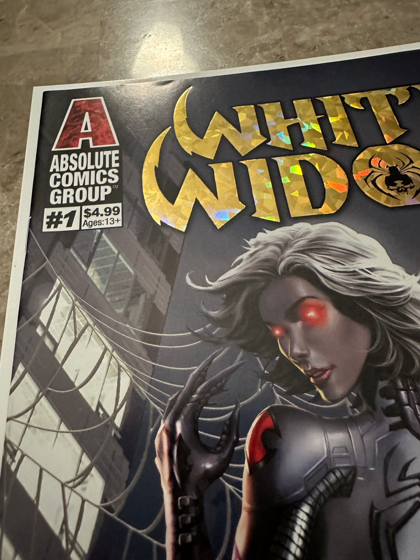White Widow #1-4 Starter Set Higher Grade (Absolute Comics Groups 2020)