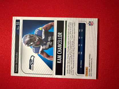 Kam Chancellor 2025 Panini Silhouette Football Base Silver /149 #55