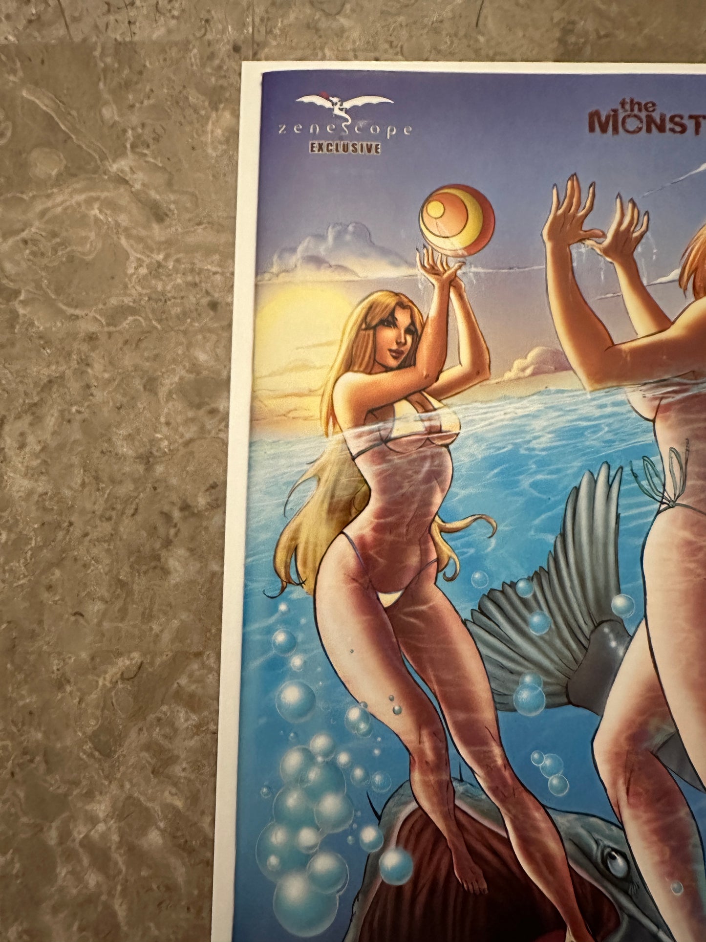 Monster Hunter's Survival Guide #3 Exclusive Cover NM 9.4 (2011 Zenescope)
