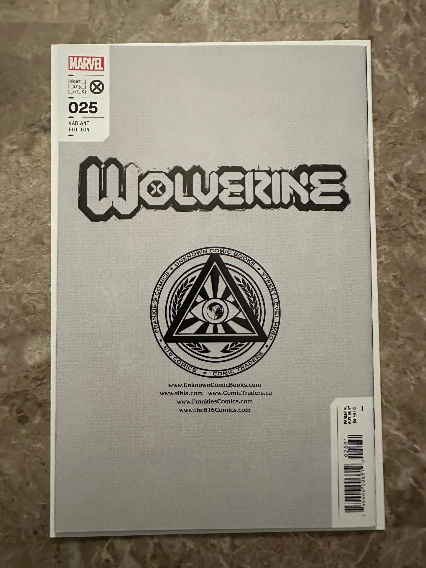 Wolverine #25 Comics Illuminati Exclusive NM+ 9.6-9.8 (Marvel 2022)