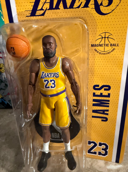 McFarlane's SportsPicks NBA LeBron James (Los Angeles Lakers) 7-Inch Action Figure