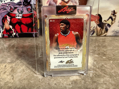 Joe Johnson 2026 Leaf Art of Sport Base Auto Grape /12
