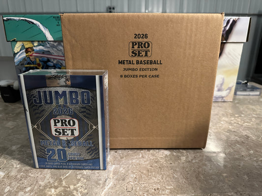 Leaf Pro Set Metal Baseball Jumbo 8-Box Case (2026)