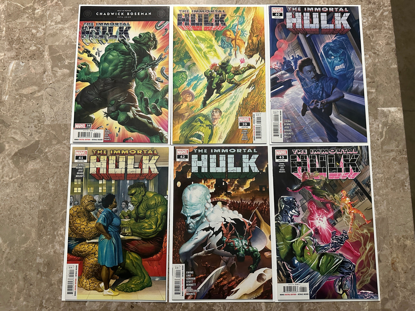 Immortal Hulk #0-50 + Extras High Grade (2018 Marvel Comics)