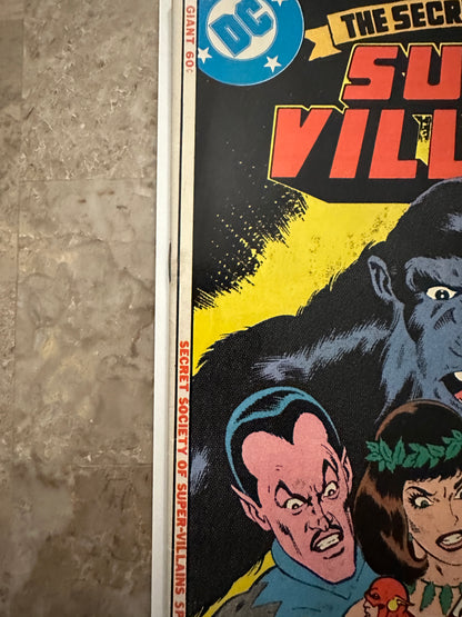 Secret Society of Super-Villains Special FN+ 6.5 (1977 DC) - Presents VF