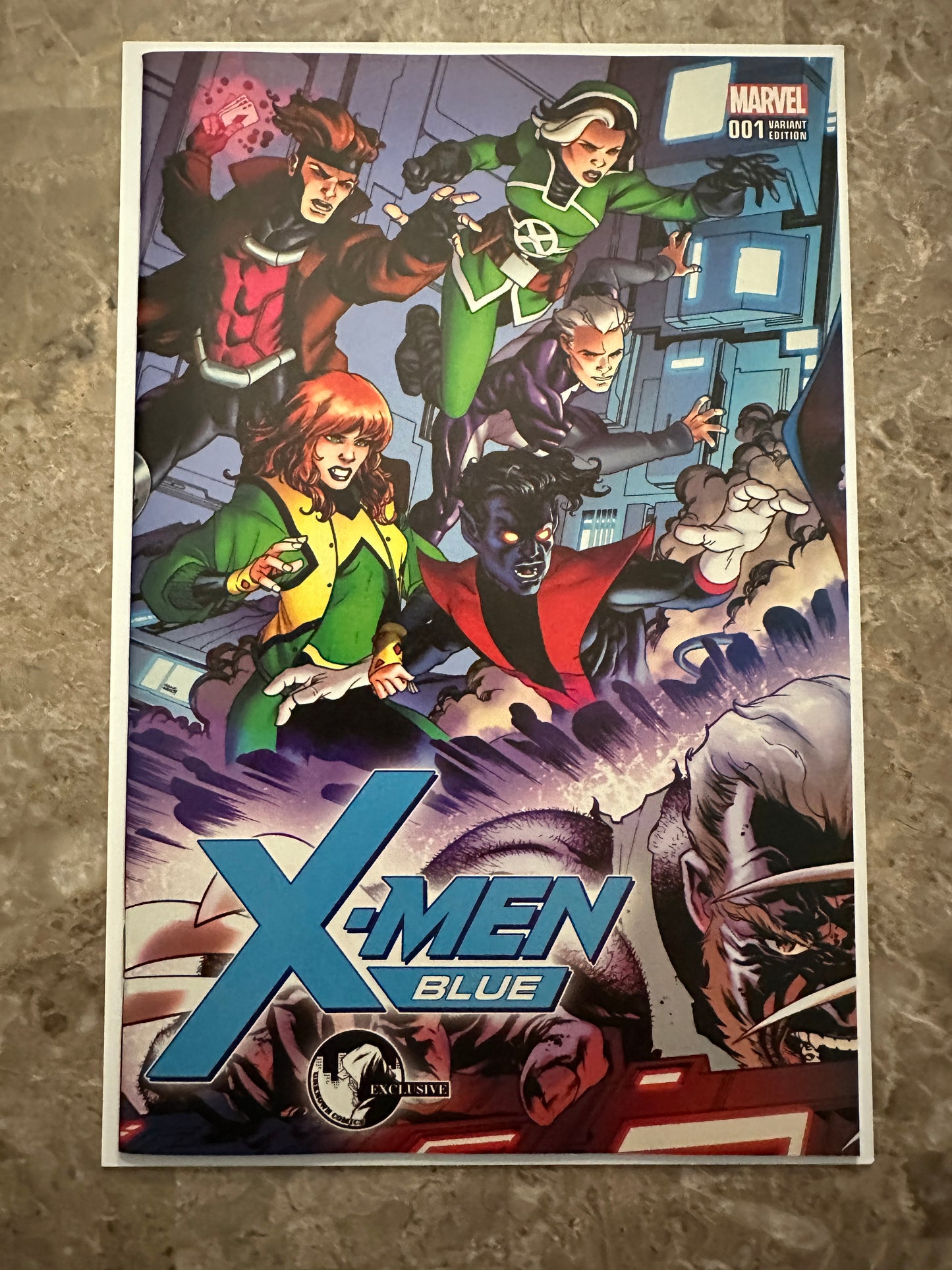 X-Men: Blue #1 NM 9.4 Unknown Comics Variant (2017 Marvel)