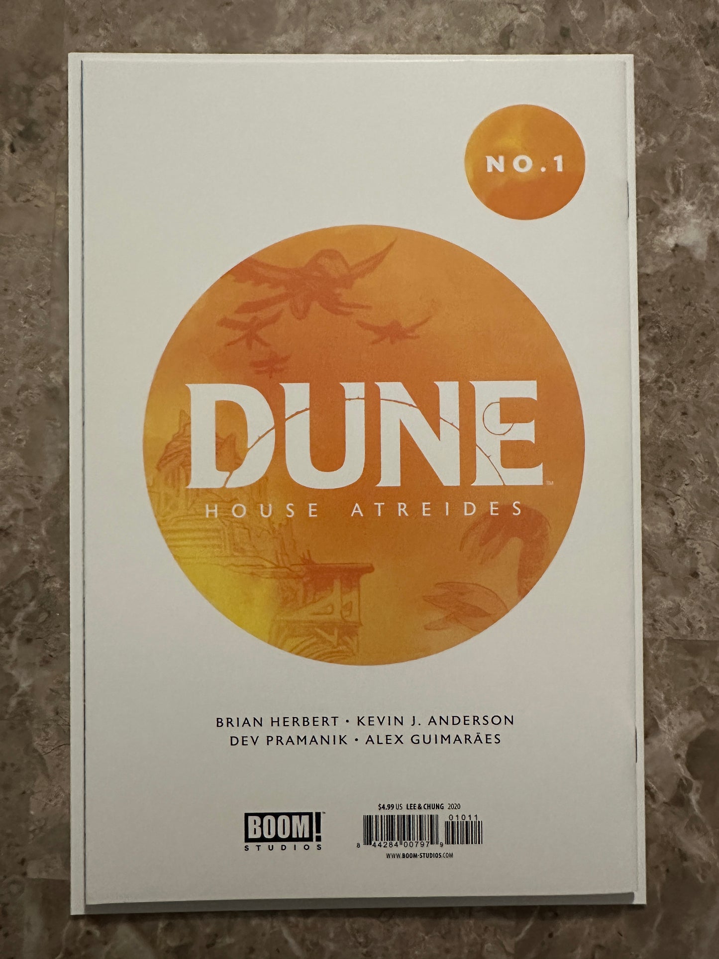 Dune House Atreides #1-5 Starter Set 1st Prints 9.4-9.8 (2020 Boom)