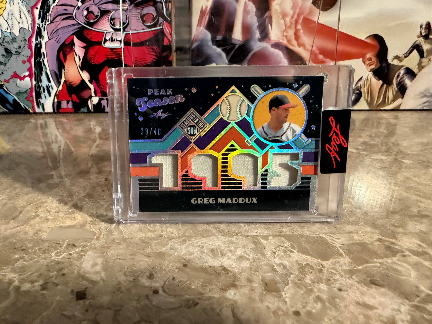 Greg Maddux 2026 Seasons In The Sun Peak Season Die-Cut Patch /40