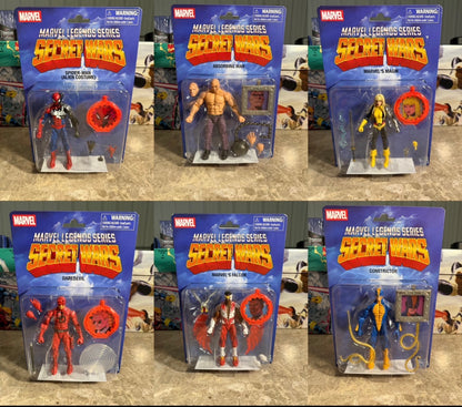 🛡️ Marvel Legends Series – Marvel Comics Beyond Secret Wars 40th Anniversary Full Wave Set (6 Figures)