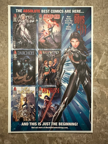 White Widow #1-4 Starter Set Higher Grade (Absolute Comics Groups 2020)