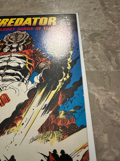 Predator The Bloody Sands of Time #1 NM 9.4-9.8 (1992 Dark Horse)