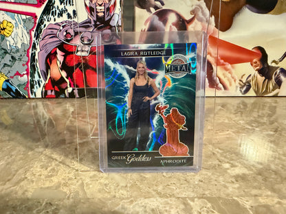Laura Rutledge 2026 Leaf Metal Women of Sport Greek Goddess Aphrodite Lava 1/1