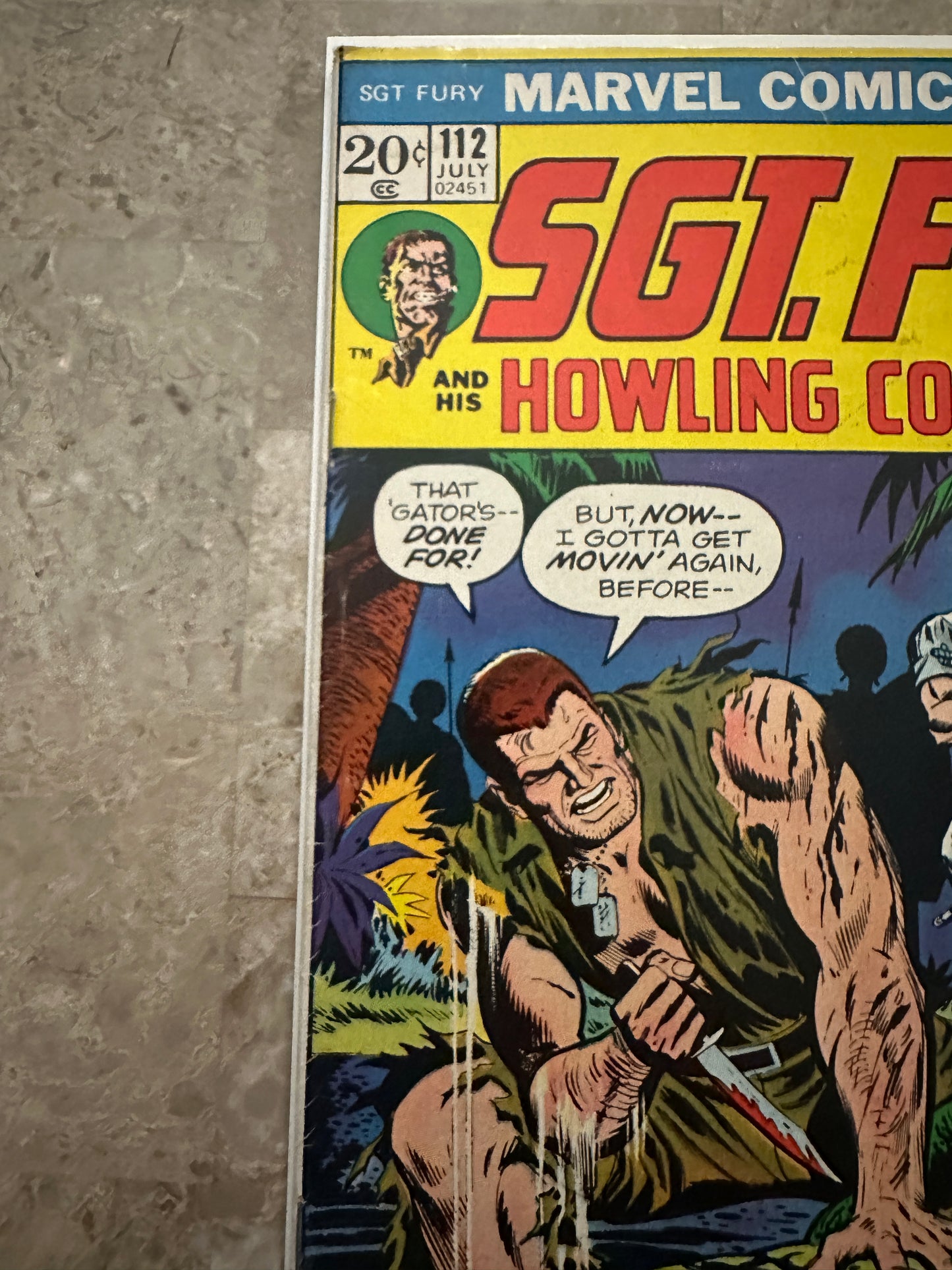 Sgt Fury #112 VG/FN 5.0 (Marvel Comics 1973)