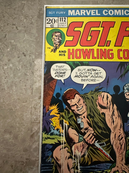 Sgt Fury #112 VG/FN 5.0 (Marvel Comics 1973)
